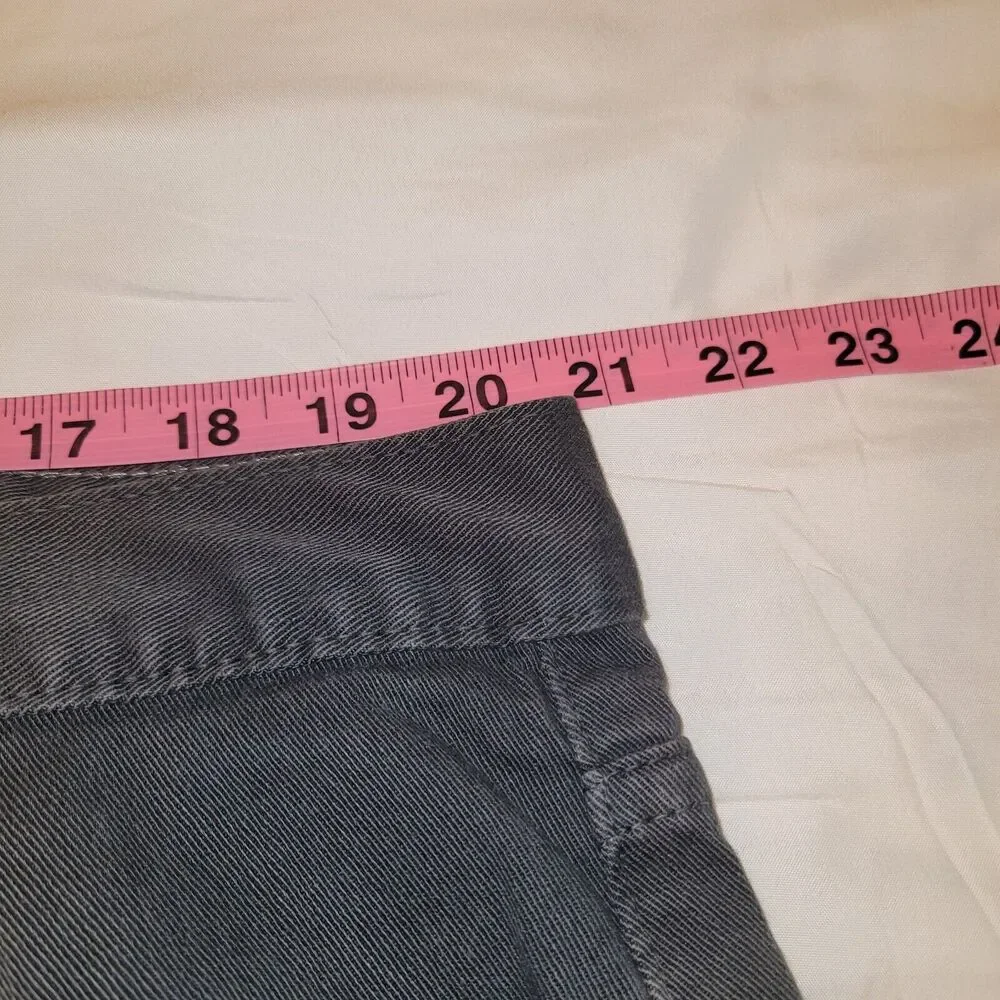 Travelsmith Pants Mens 42x30S Gray Cotton Denim Jeans Workwear Casual - Picture 4 of 10